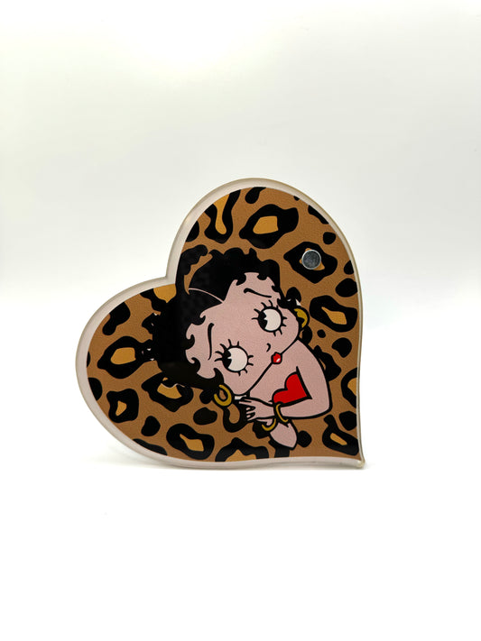 Leopard Betty boop tile