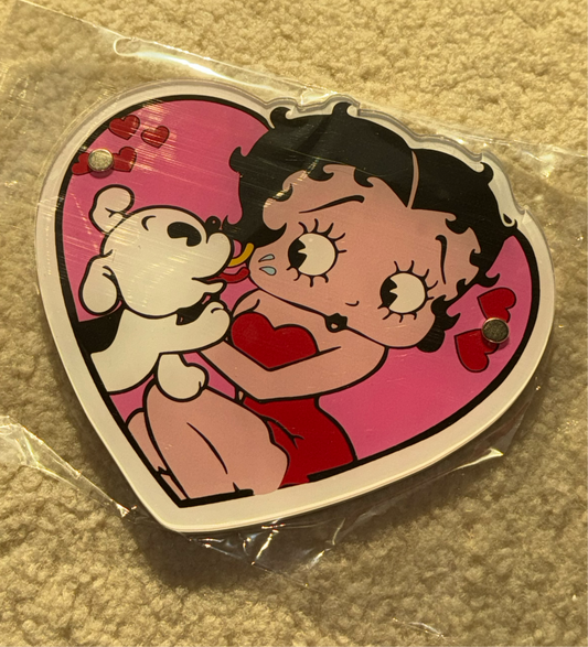 Betty Boop Heart Tile