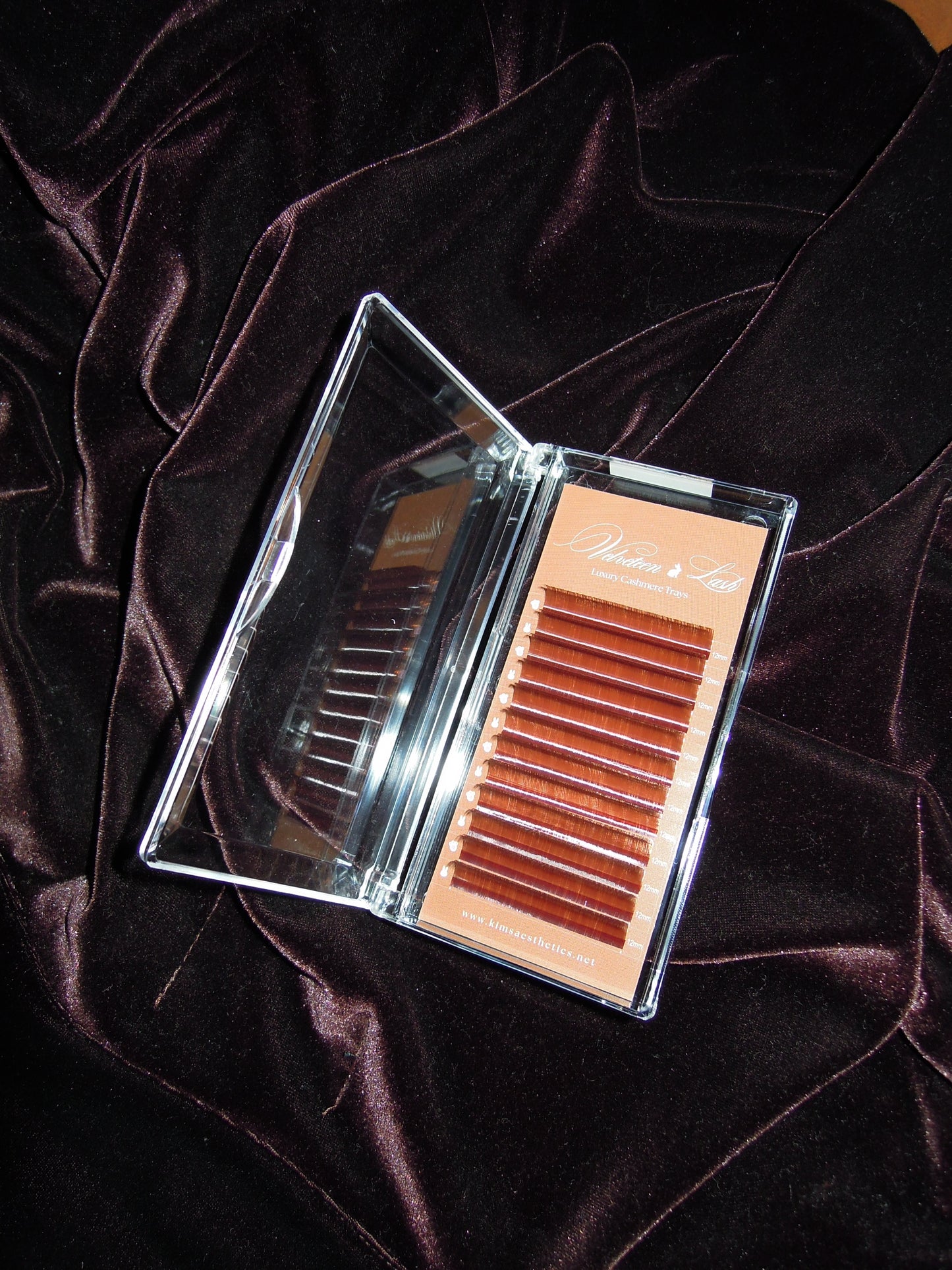 Brown Velveteen Lash Trays 2.0