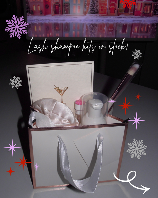 Lash shampoo kit